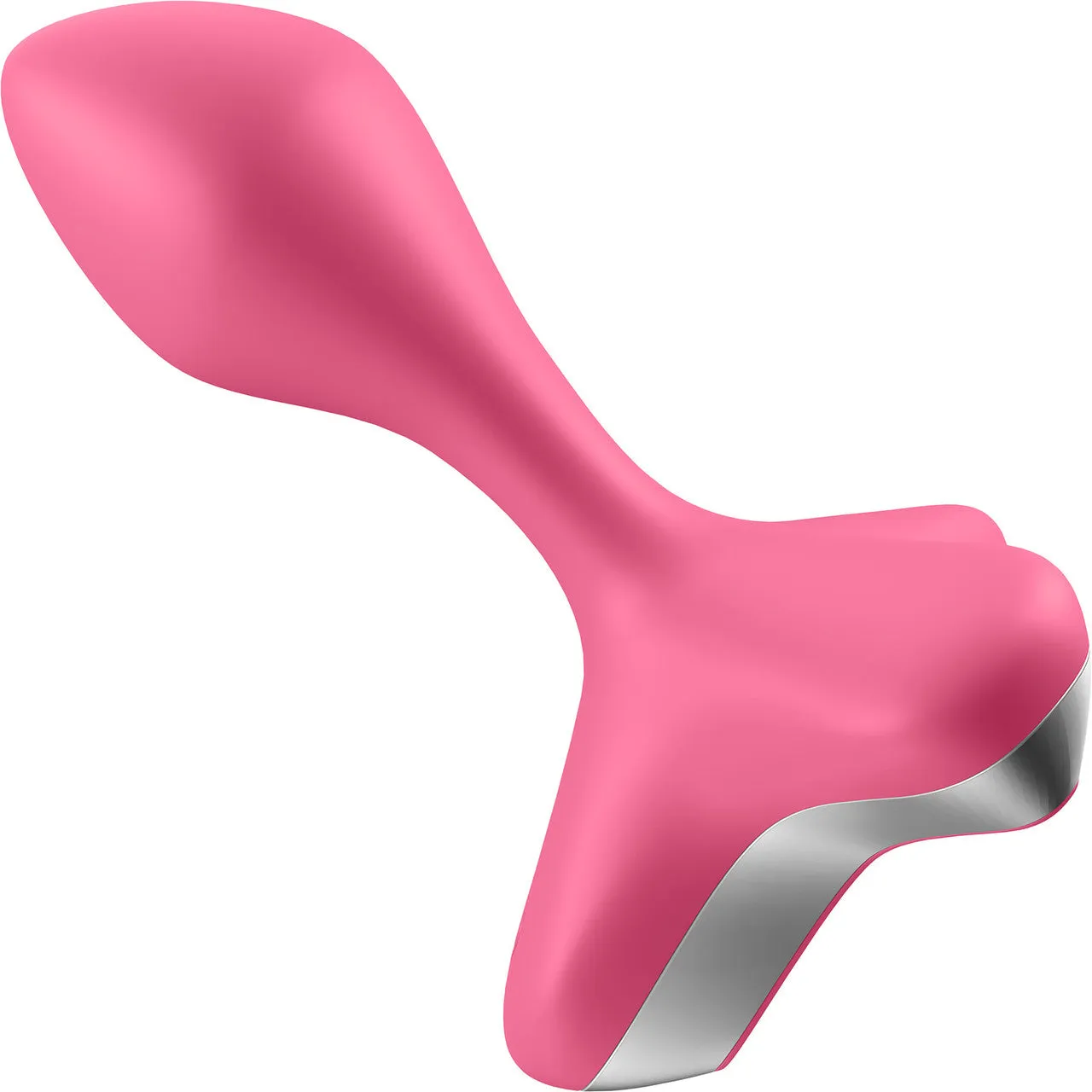 Satisfyer Game Changer Rechargeable Waterproof 12-Function Vibrating Butt Plug - Pink