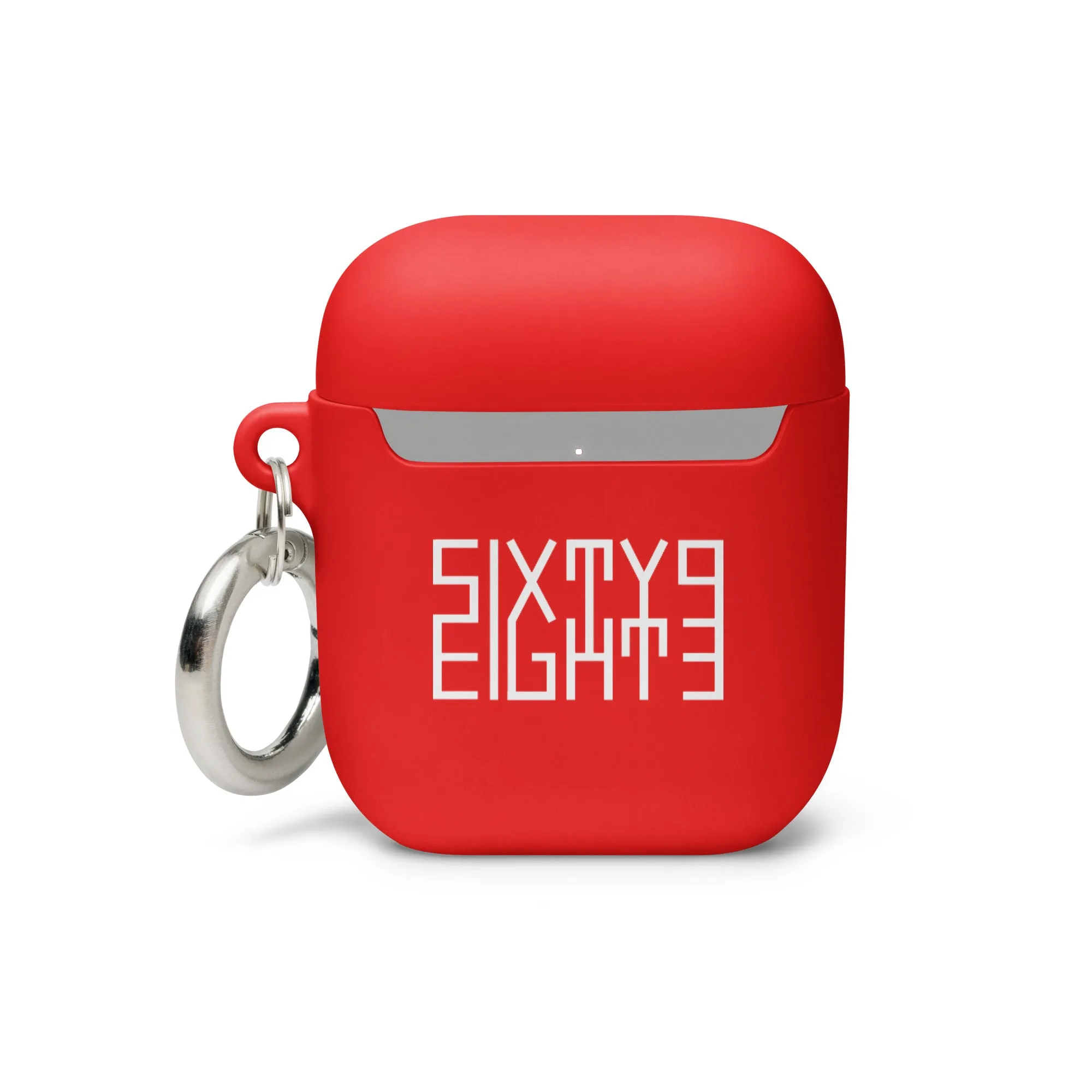 Sixty Eight 93 Logo White AirPods Case