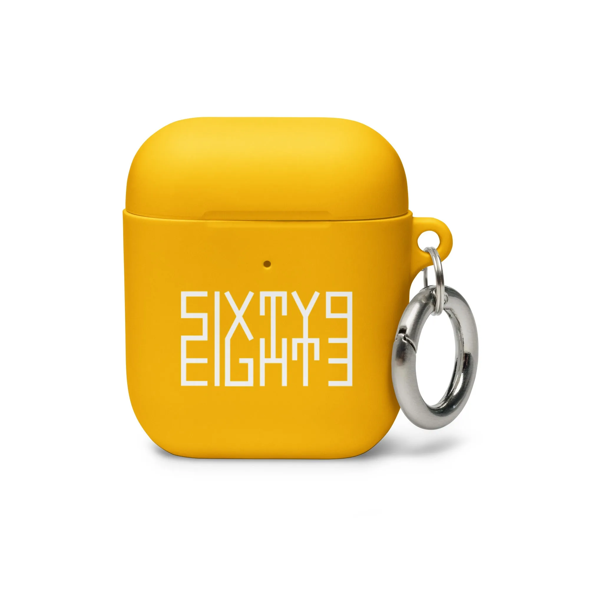 Sixty Eight 93 Logo White AirPods Case