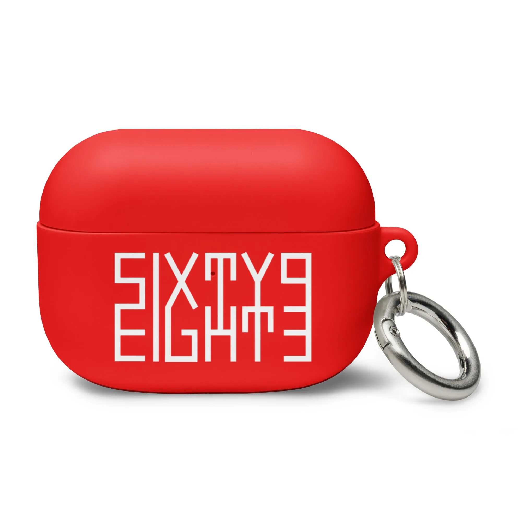 Sixty Eight 93 Logo White AirPods Case