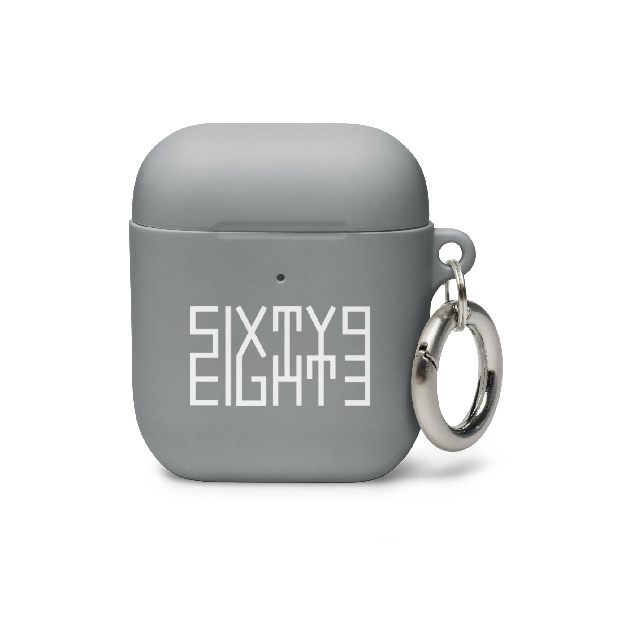 Sixty Eight 93 Logo White AirPods Case