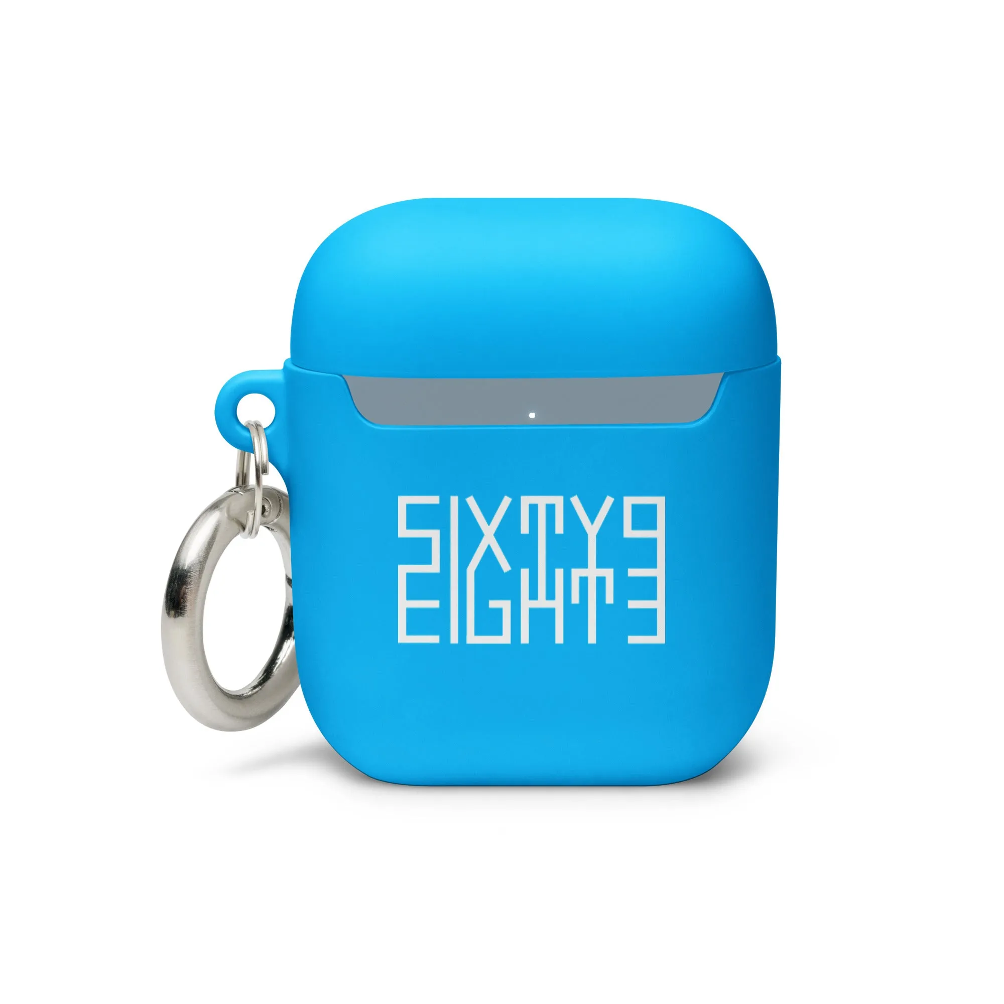 Sixty Eight 93 Logo White AirPods Case