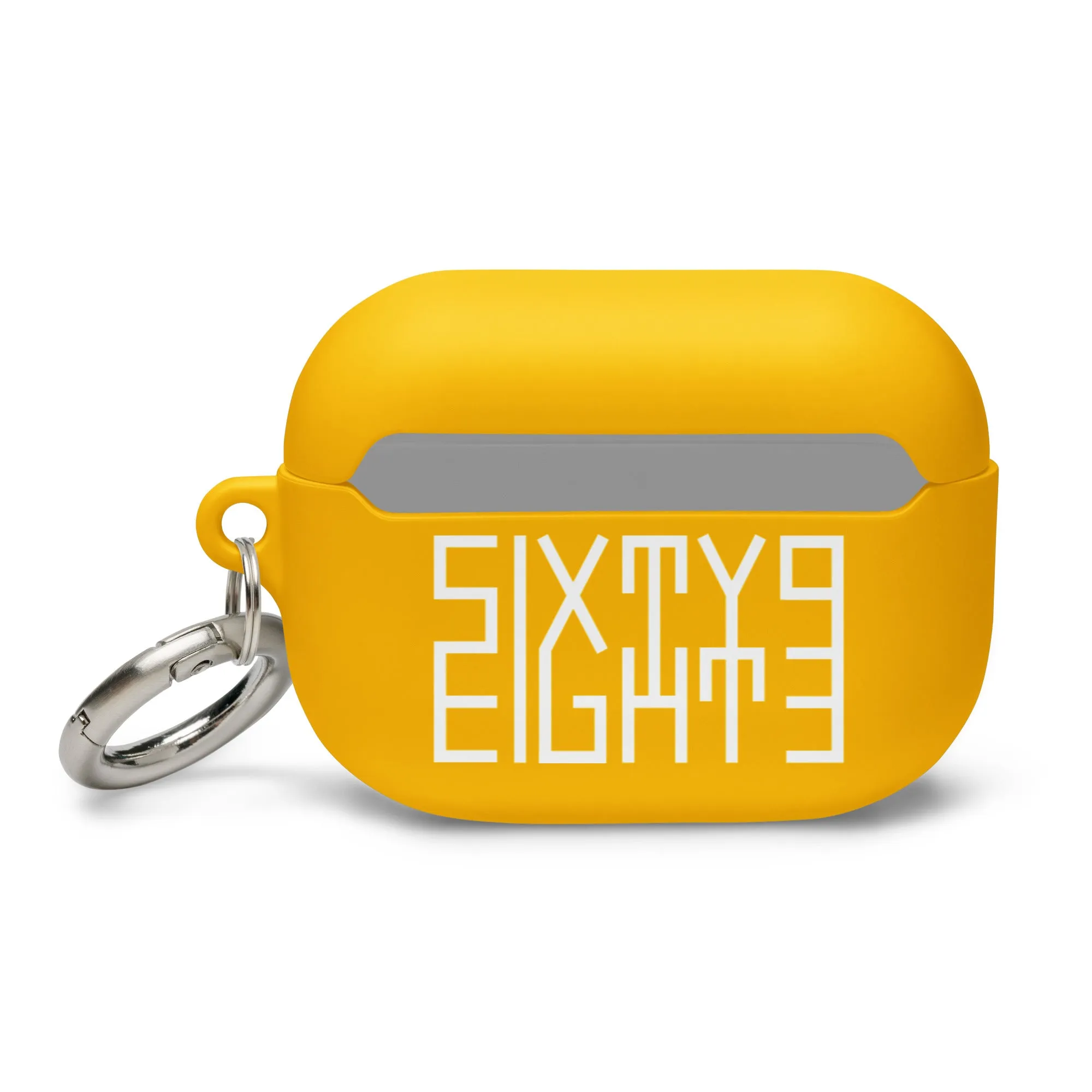 Sixty Eight 93 Logo White AirPods Case