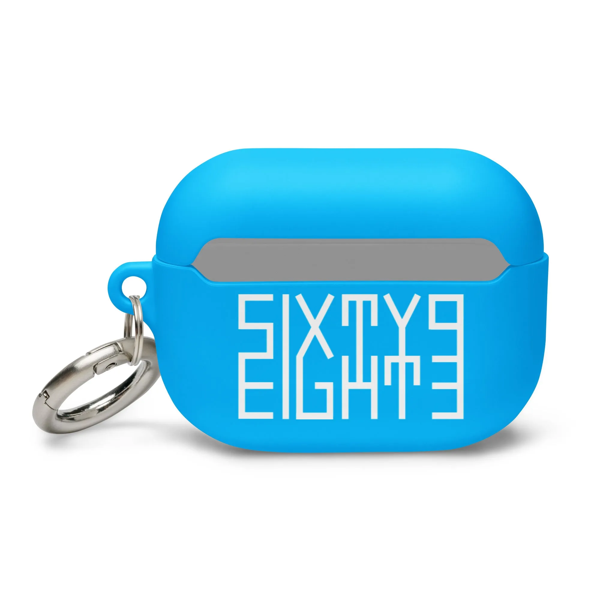 Sixty Eight 93 Logo White AirPods Case