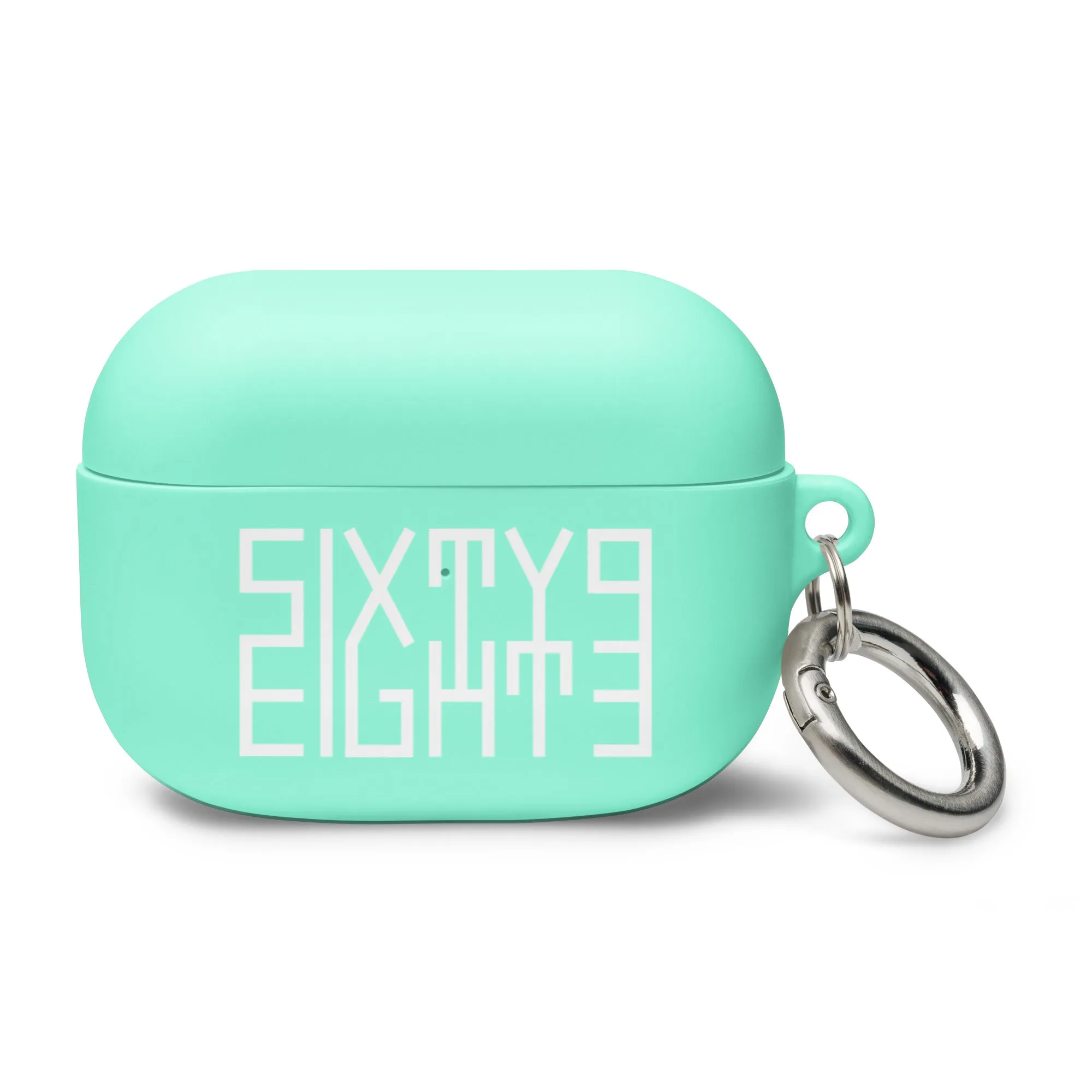 Sixty Eight 93 Logo White AirPods Case