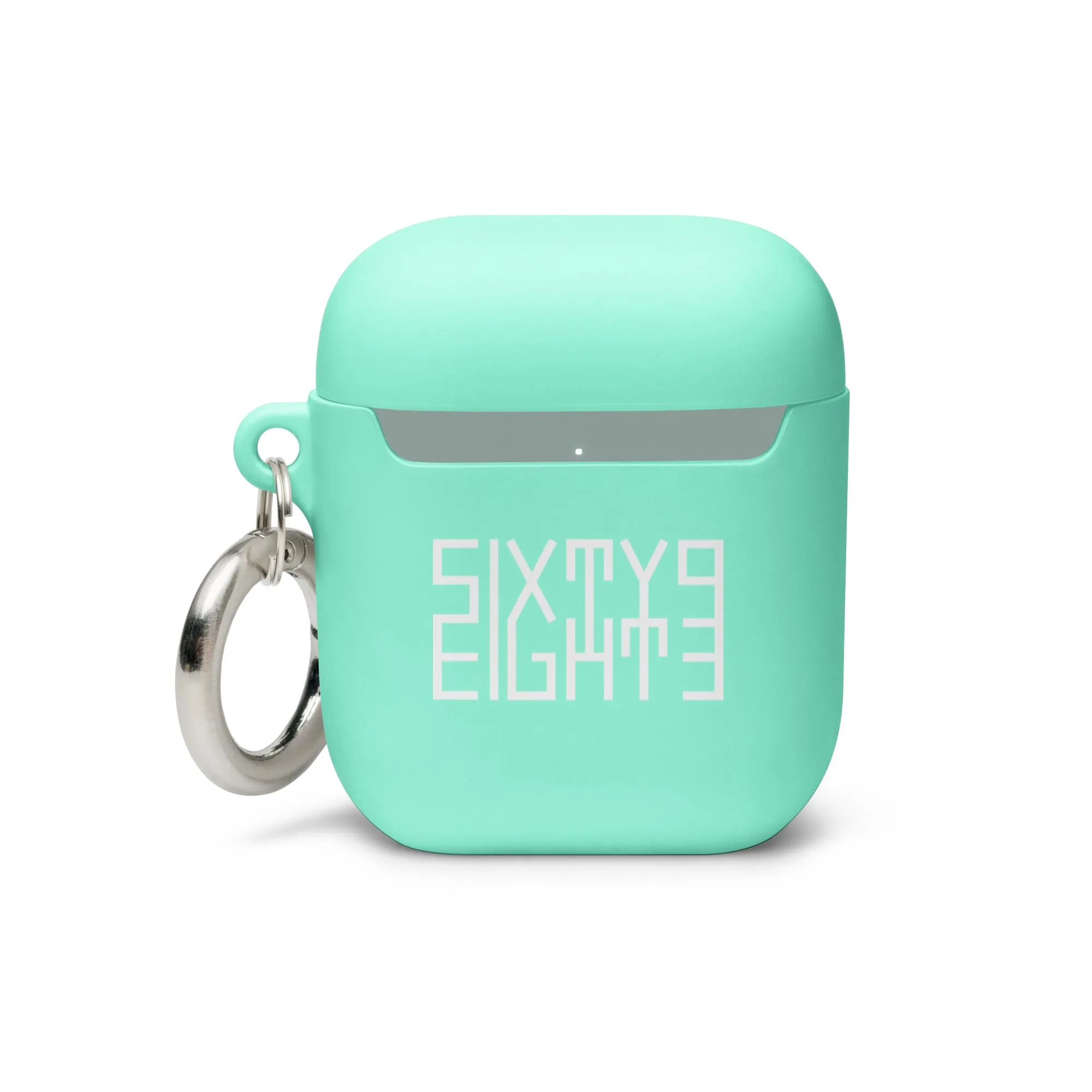 Sixty Eight 93 Logo White AirPods Case