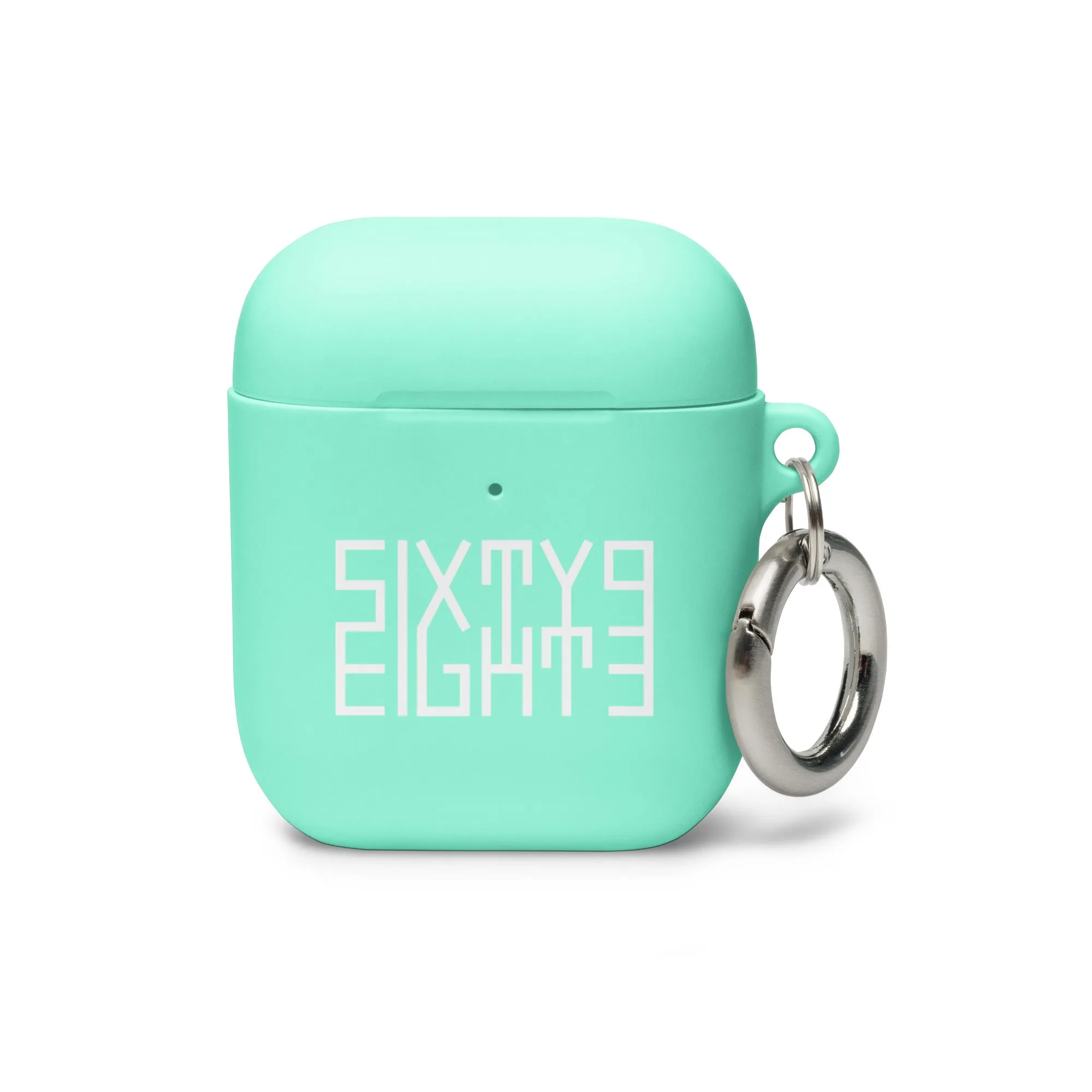 Sixty Eight 93 Logo White AirPods Case