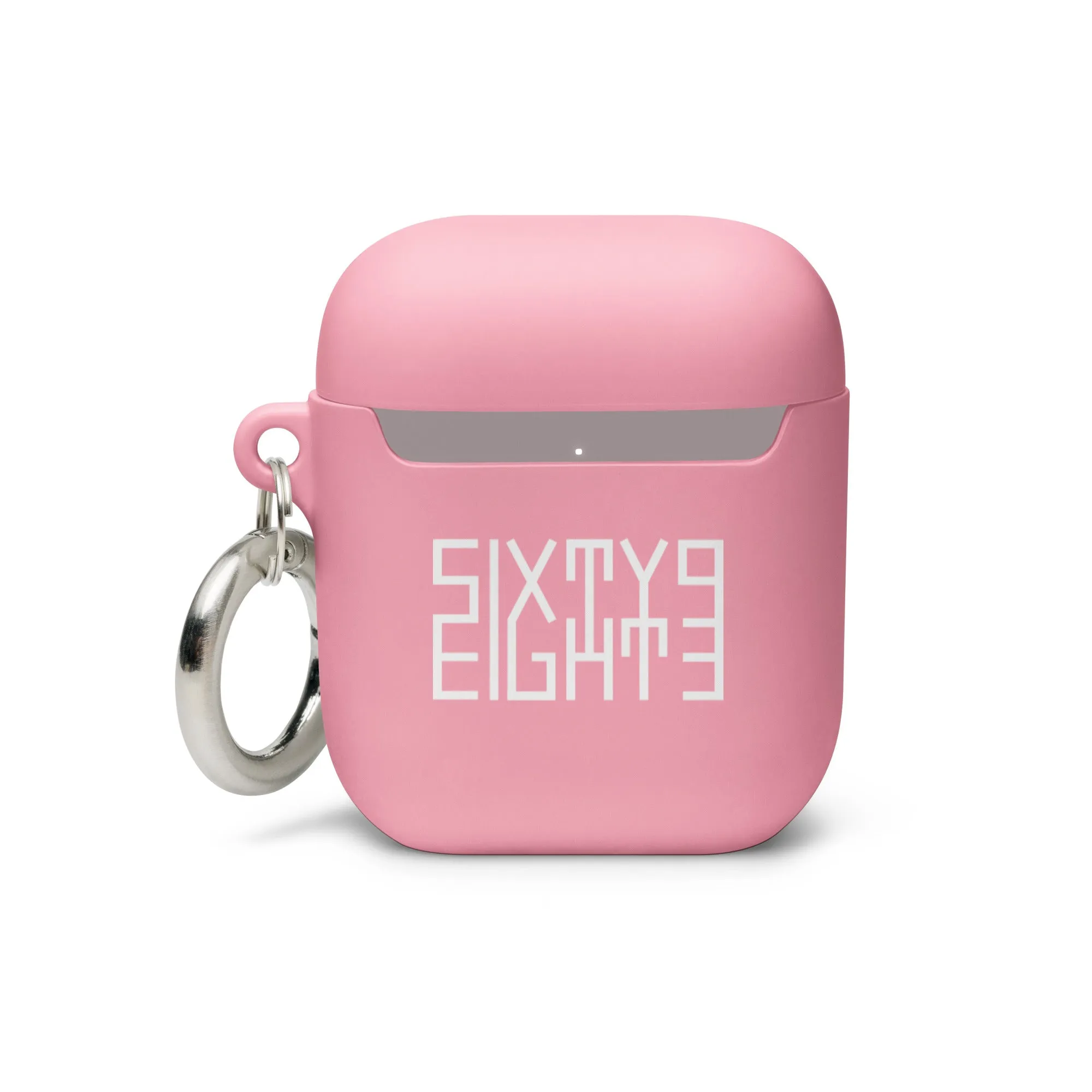 Sixty Eight 93 Logo White AirPods Case