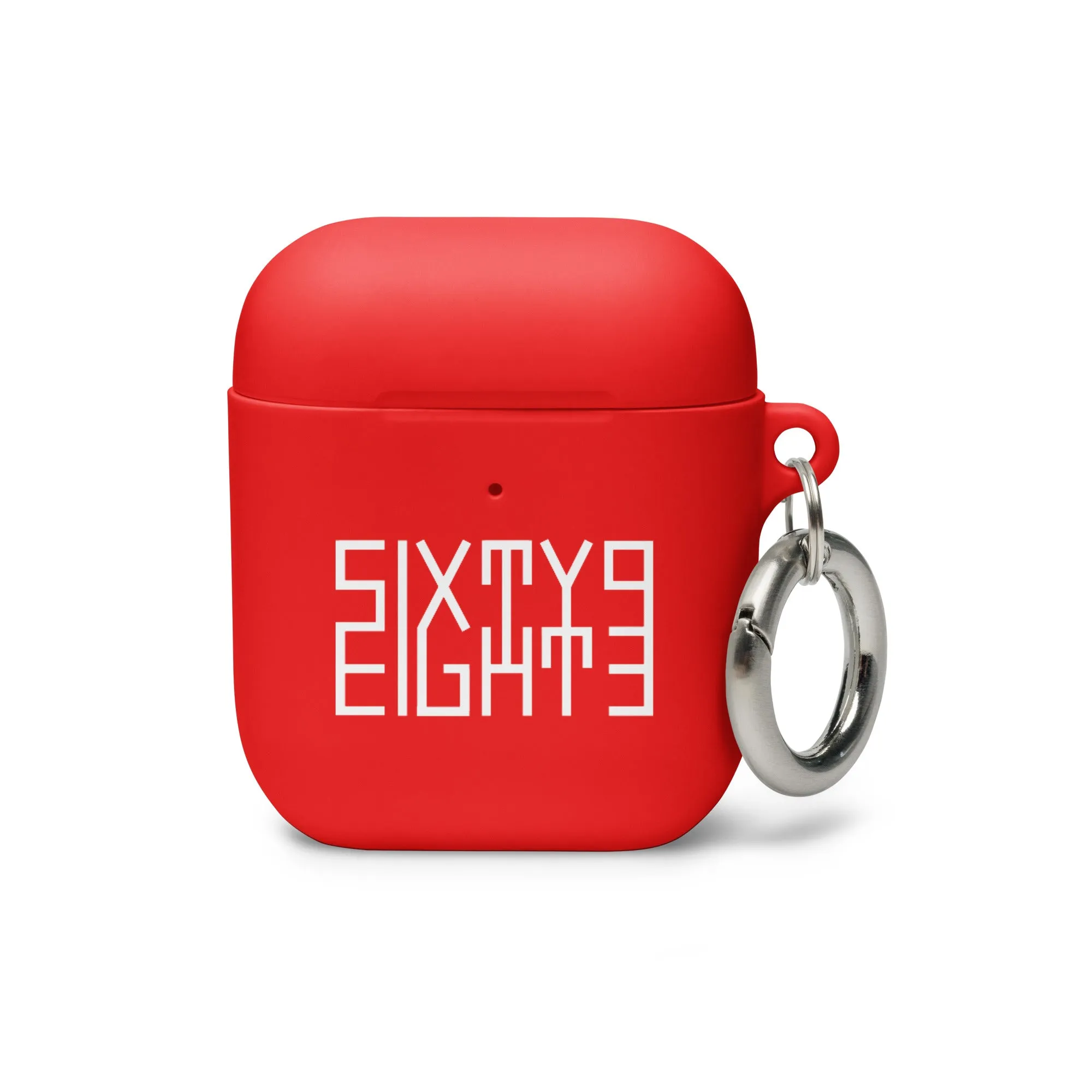 Sixty Eight 93 Logo White AirPods Case