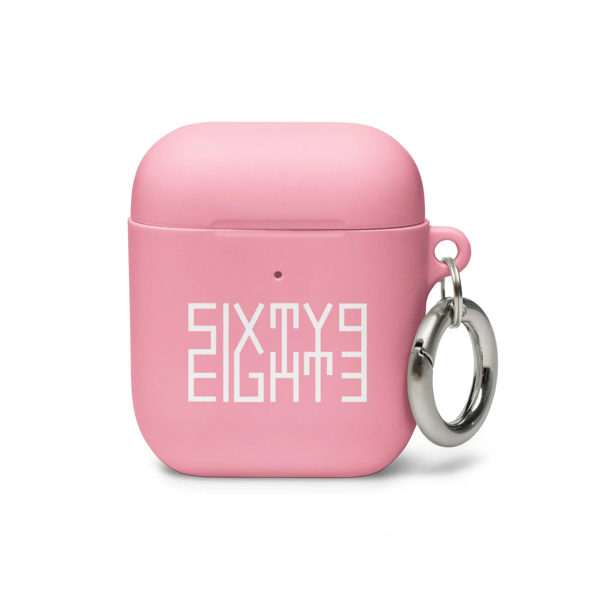 Sixty Eight 93 Logo White AirPods Case