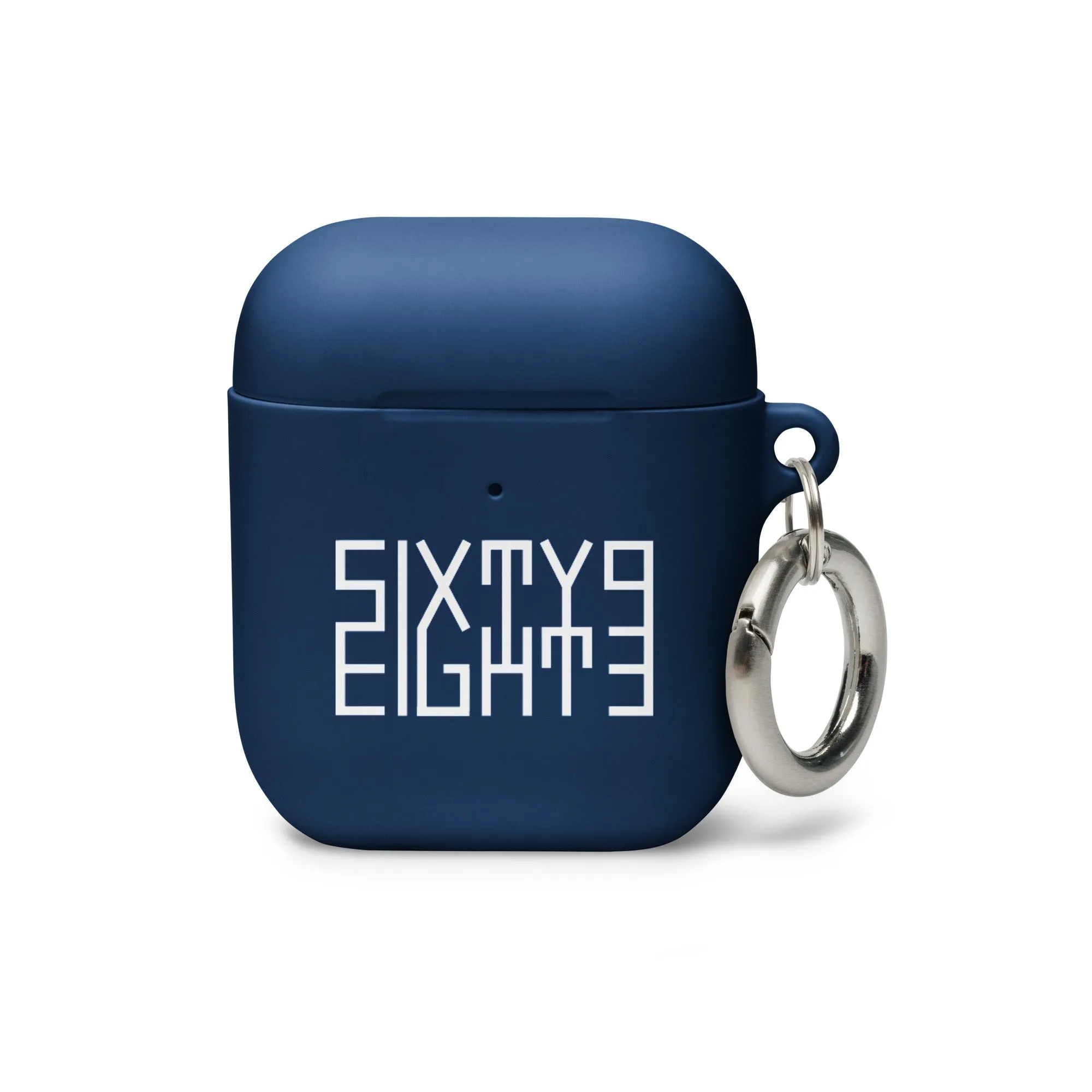 Sixty Eight 93 Logo White AirPods Case