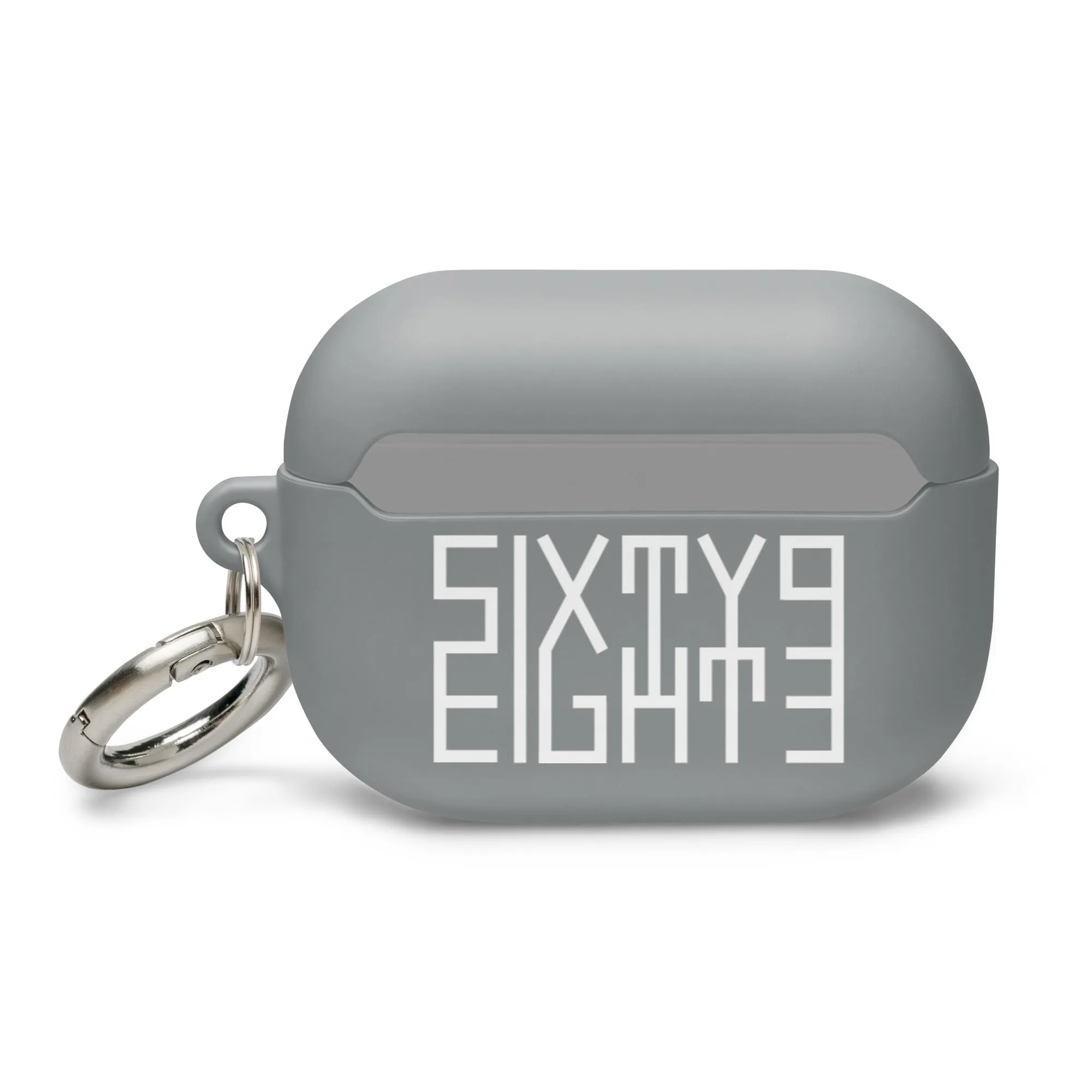 Sixty Eight 93 Logo White AirPods Case