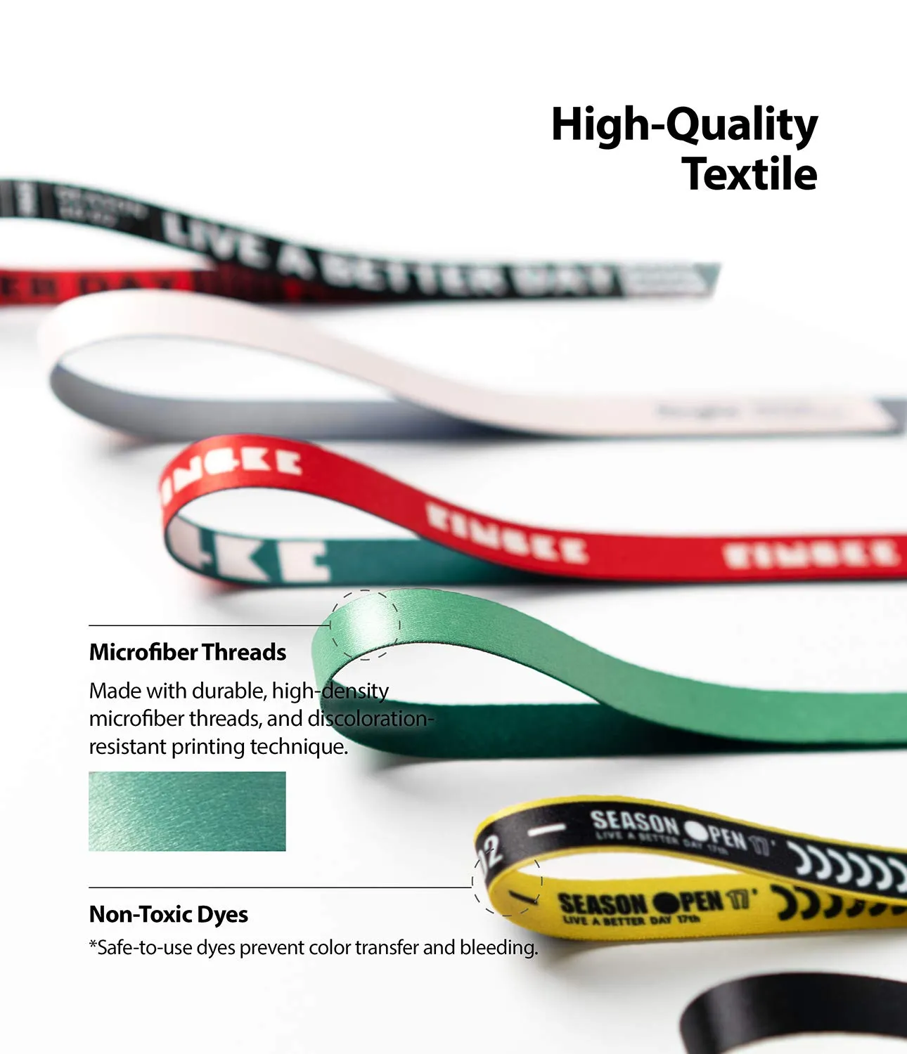 Slim | Band Strap| Neon Yellow