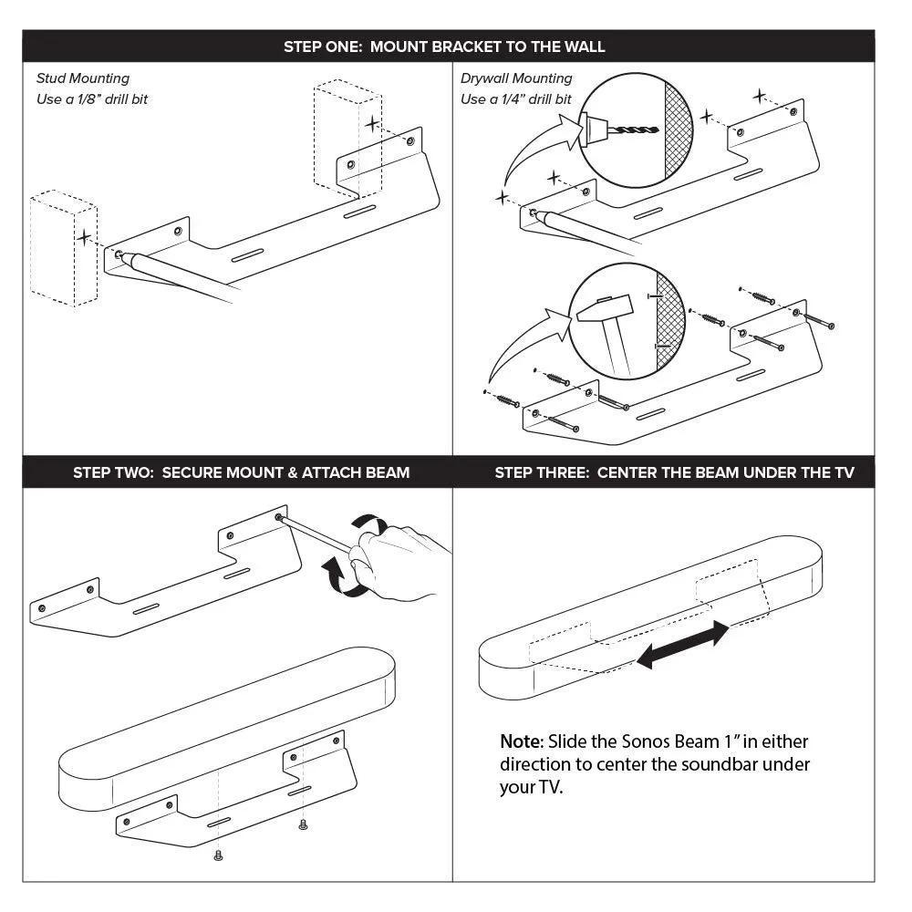 Sonos Beam Wall Mount