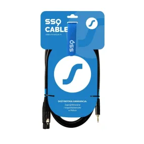 Ssq Xlrmi5 - Xlr Female - Jack Stereo 3,5 Mm Cable , 5 M