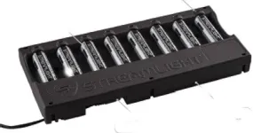 Streamlight SL-B9 100V/120V AC 8-Unit Bank Charger With Batteries