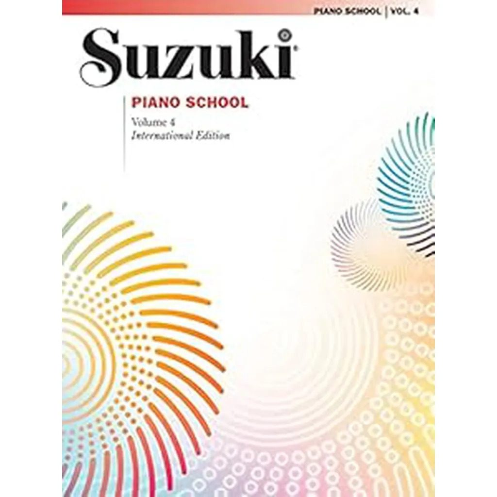 Suzuki Piano School International Edition Piano Book