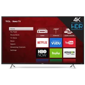 TCL 55" Class 4K UHD LED Roku Smart TV HDR 4 Series ( 55S421 )