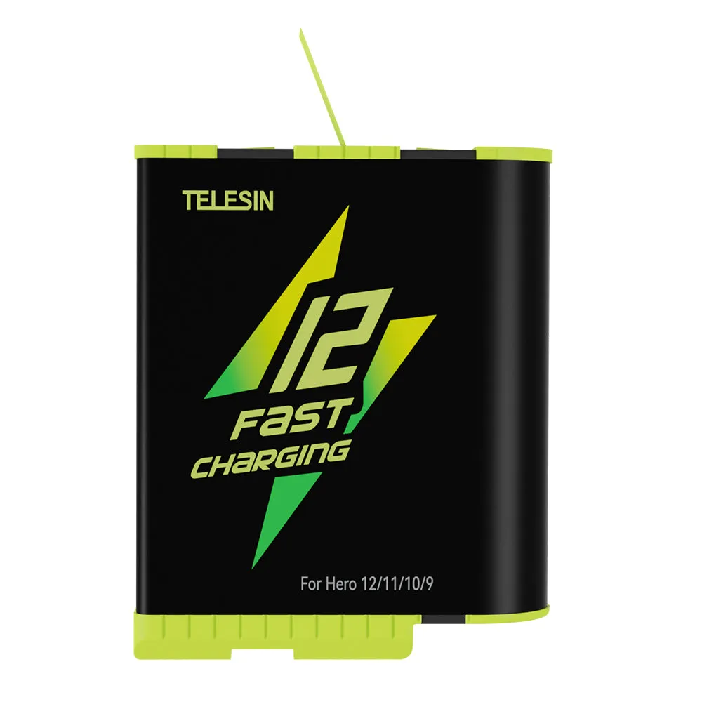 TELESIN Fast Charging Case and Battery Set for GoPro 9/10/11/12