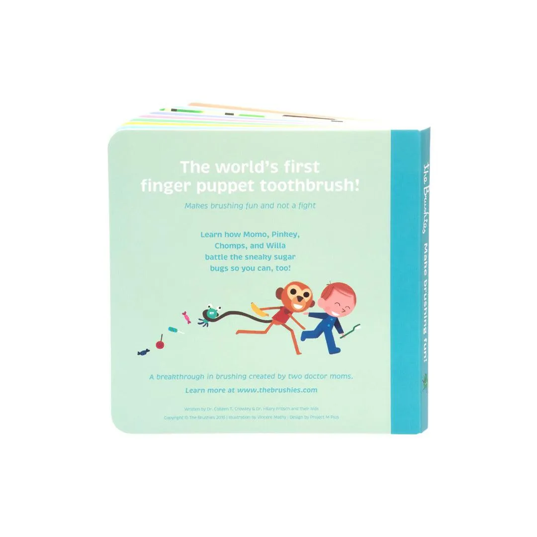 The Brushies - Brushie Toothbrush   Book Set - Willa