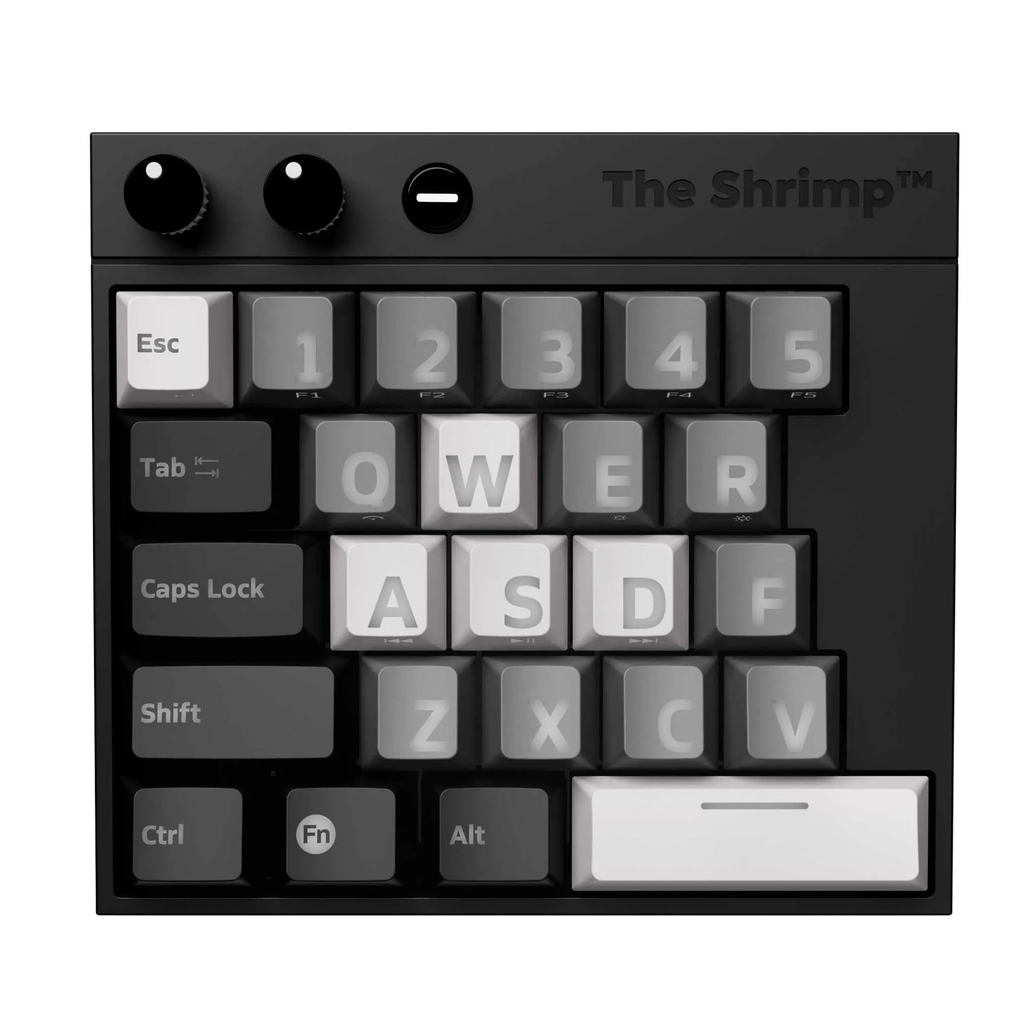 The Shrimp Ultracompact Mechanical Gaming Keyboard (Monochrome)