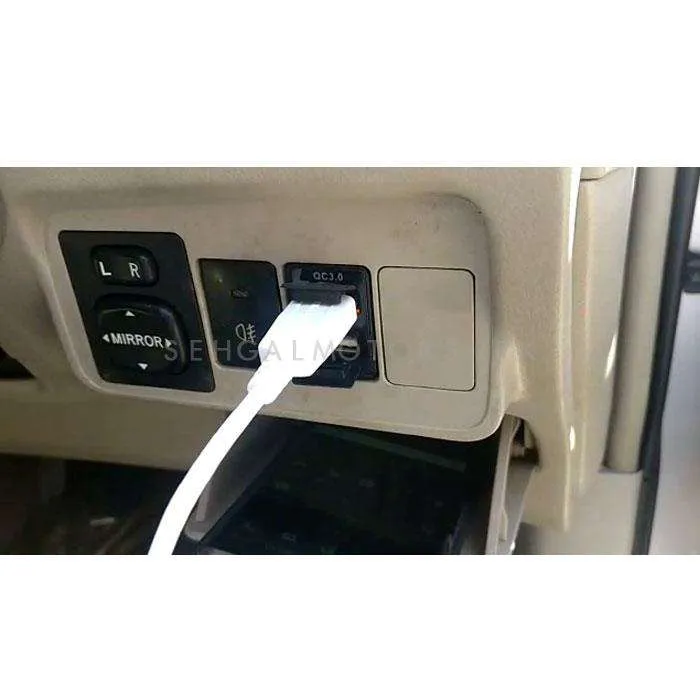 Toyota In-Dash Dual USB Socket OEM Quality For Mobile Fast Charge