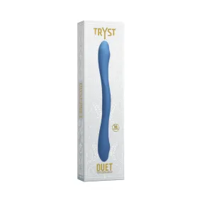 Tryst Duet Double Ended Vibrator with Wireless Remote Periwinkle