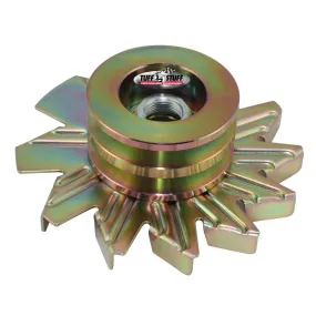 Tuff-Stuff Double V-Belt Pulley Alternator Pulley and Fan - Cadmium - Tuff Stuff Alternators