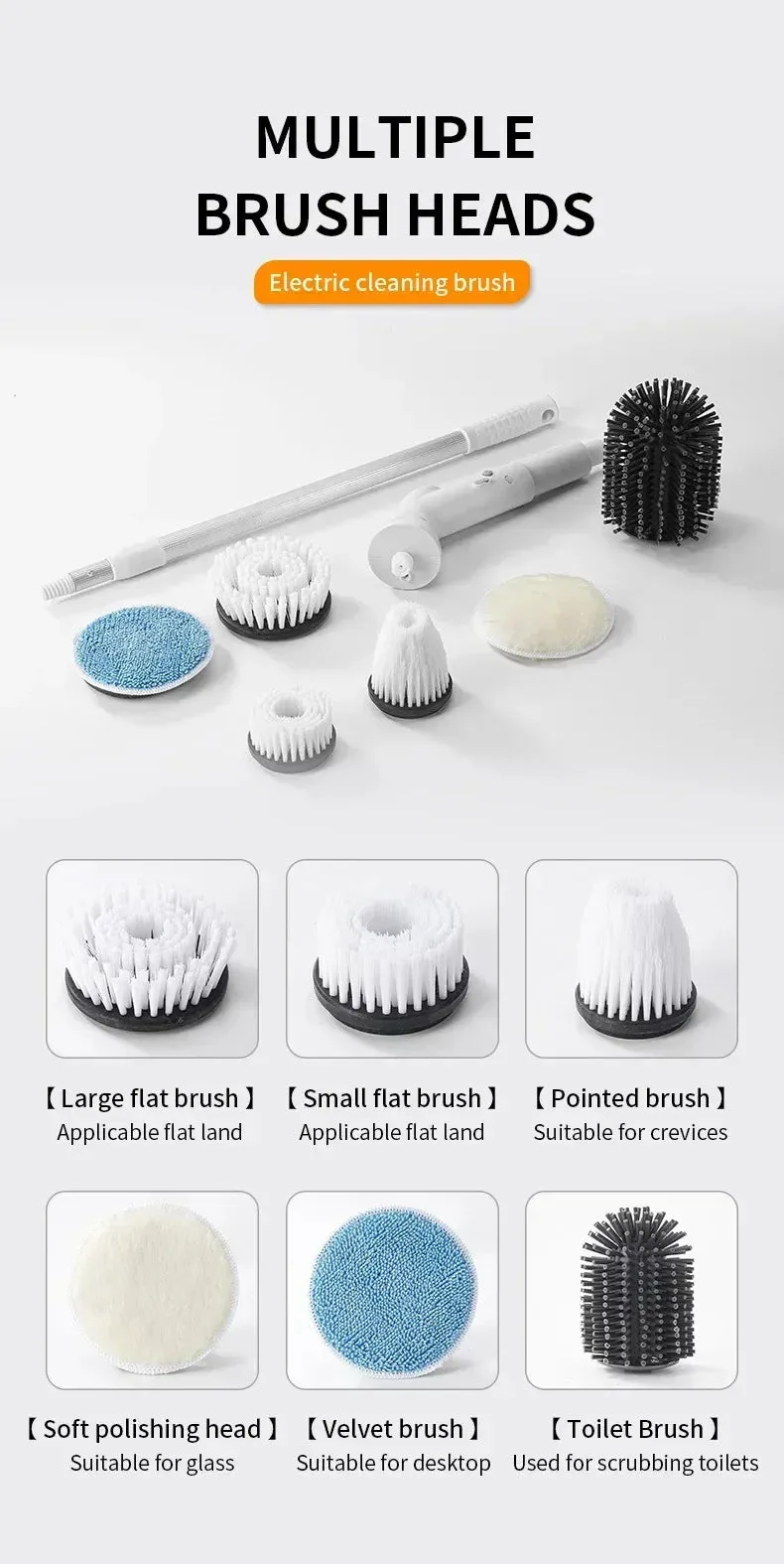 Turbo Scrub Cleaning Brush