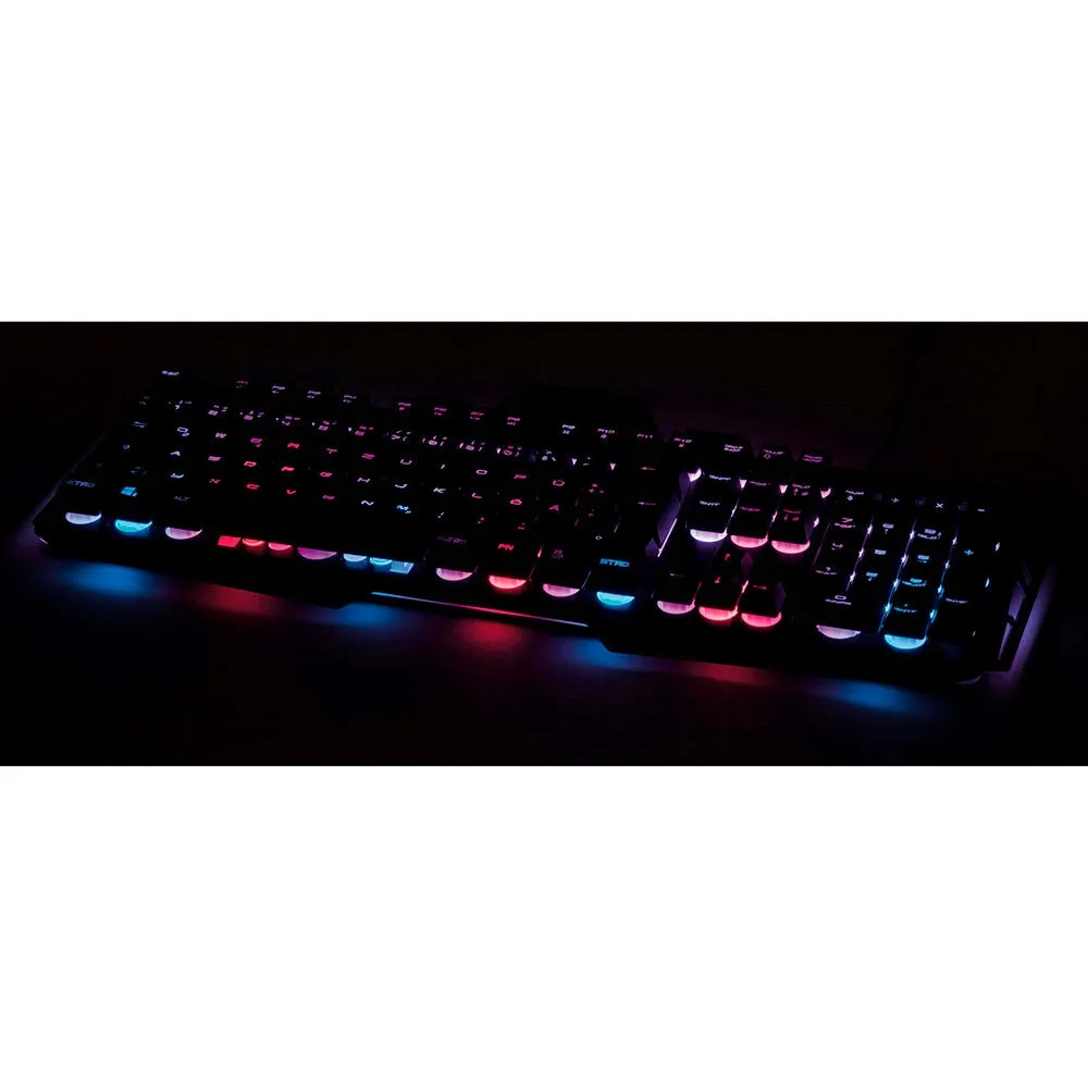 uRage Cyberboard Gaming Keyboard m. RGB Lys - Sort