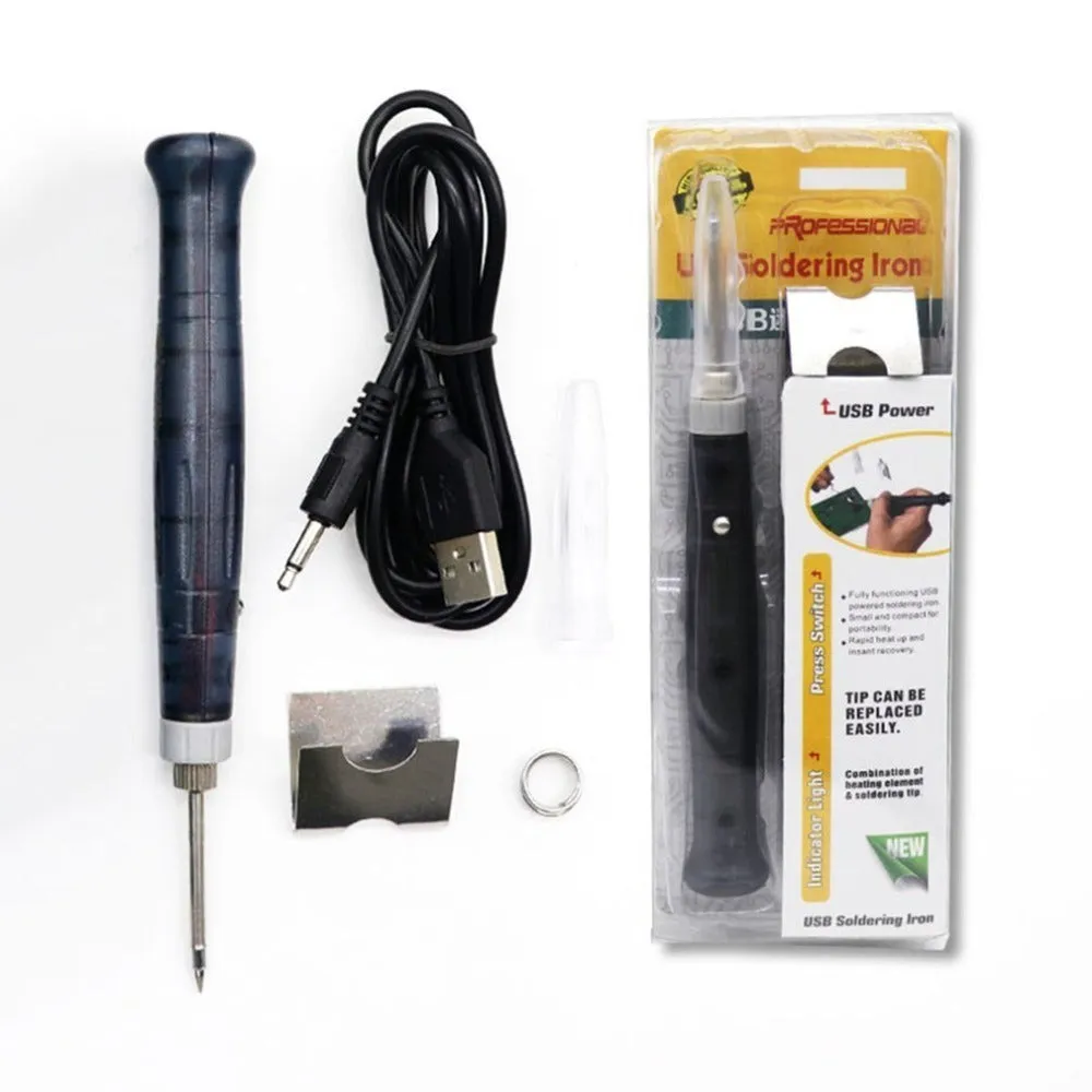 USB Charging Electric Soldering Iron Kit