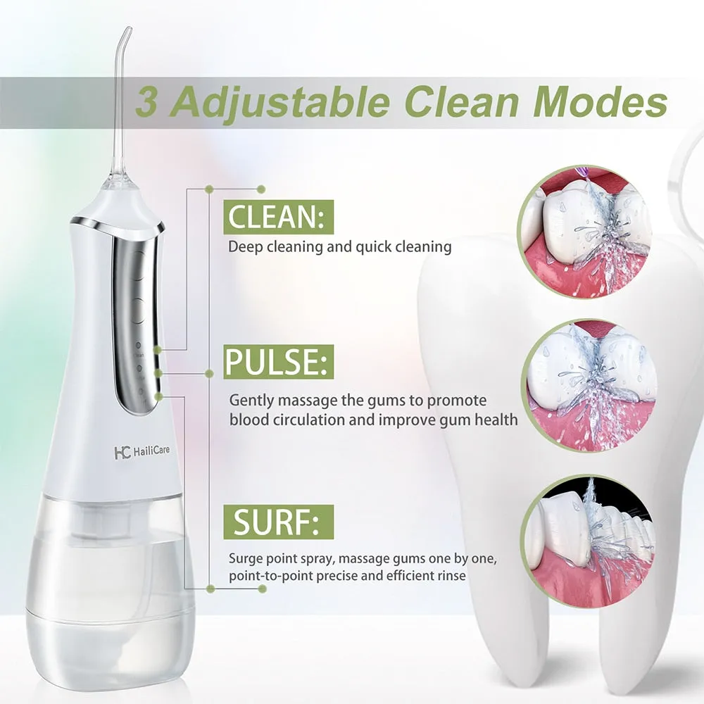 USB Rechargeable Electric Oral Irrigator Tooth Cleaner Portable Dental Water Jet flosser Teeth Cleaning Whitening Tool Kit Care 0ral irrigator