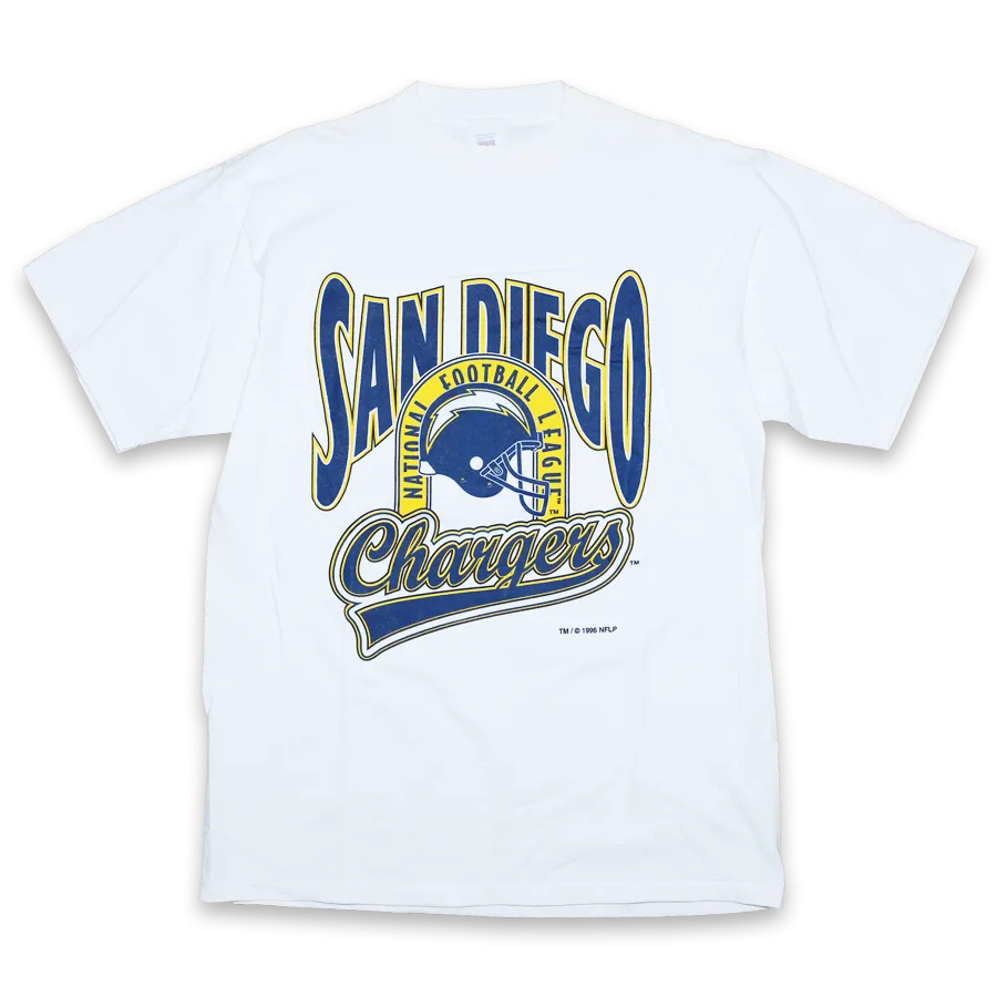 Vintage 1996 San Diego Chargers T-Shirt XLarge