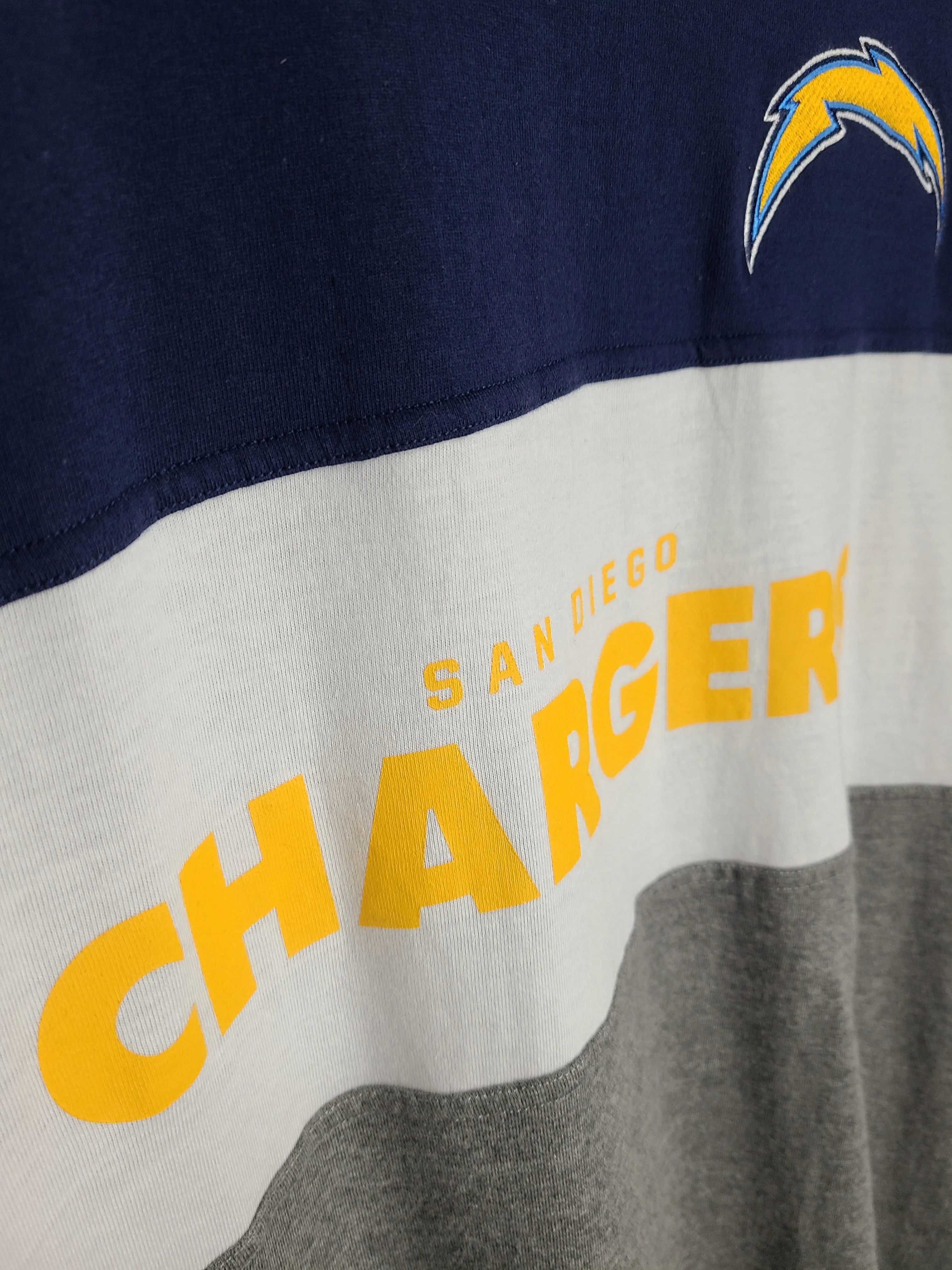 Vintage San Diego Chargers Colour-blocked SS Tee