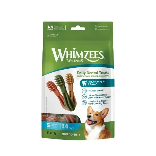 Whimzees Toothbrush Week Pack Small 14 Chews