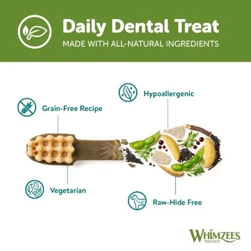 Whimzees Toothbrush Week Pack Small 14 Chews