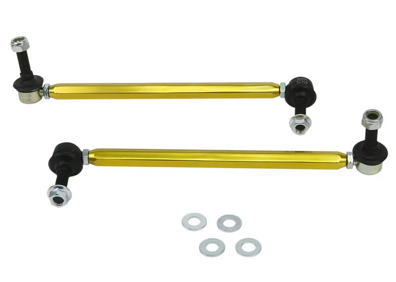 Whiteline Sway Bar End Link Kit Hyundai i30 Sedan (2021-2023) [310mm-335mm/ 12mm Ball Stud] Front - KLC180-315