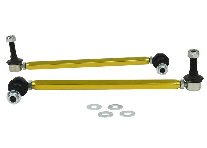 Whiteline Sway Bar End Link Kit Hyundai i30 Sedan (2021-2023) [310mm-335mm/ 12mm Ball Stud] Front - KLC180-315