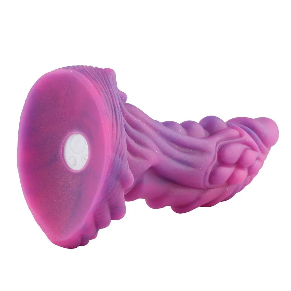 Wildolo - 8.4" Silicone Vibrating Amor Dildo (Suction Remote and App)