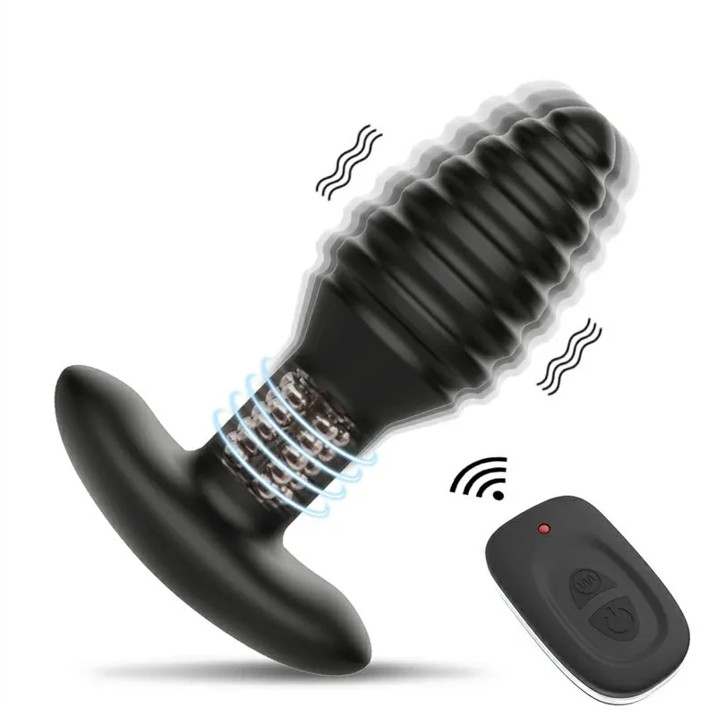 Wireless Remote Control Rotating Prostate Massager