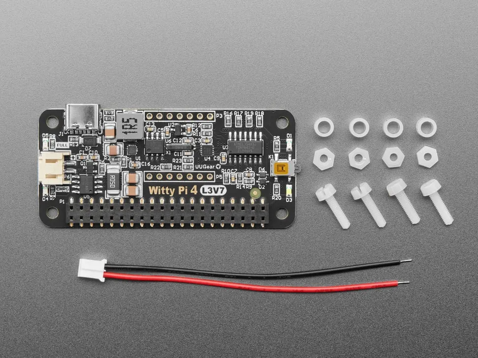 Witty Pi 4 L3V7 - RTC & Power Management for Raspberry Pi