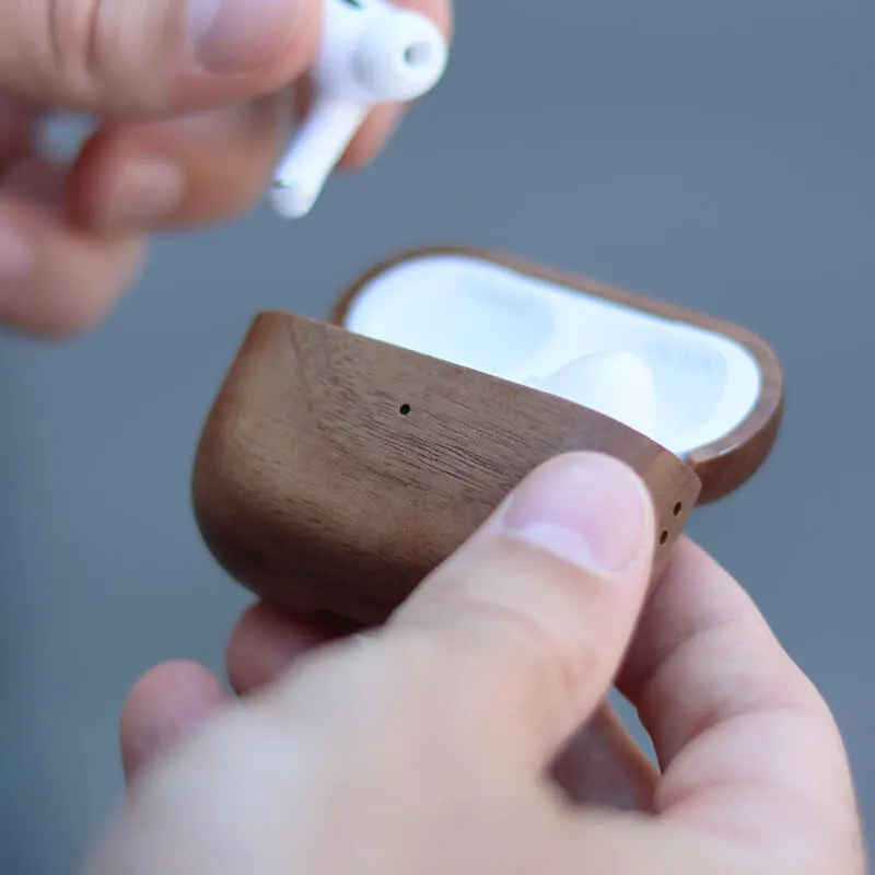 Wood AirPods Case