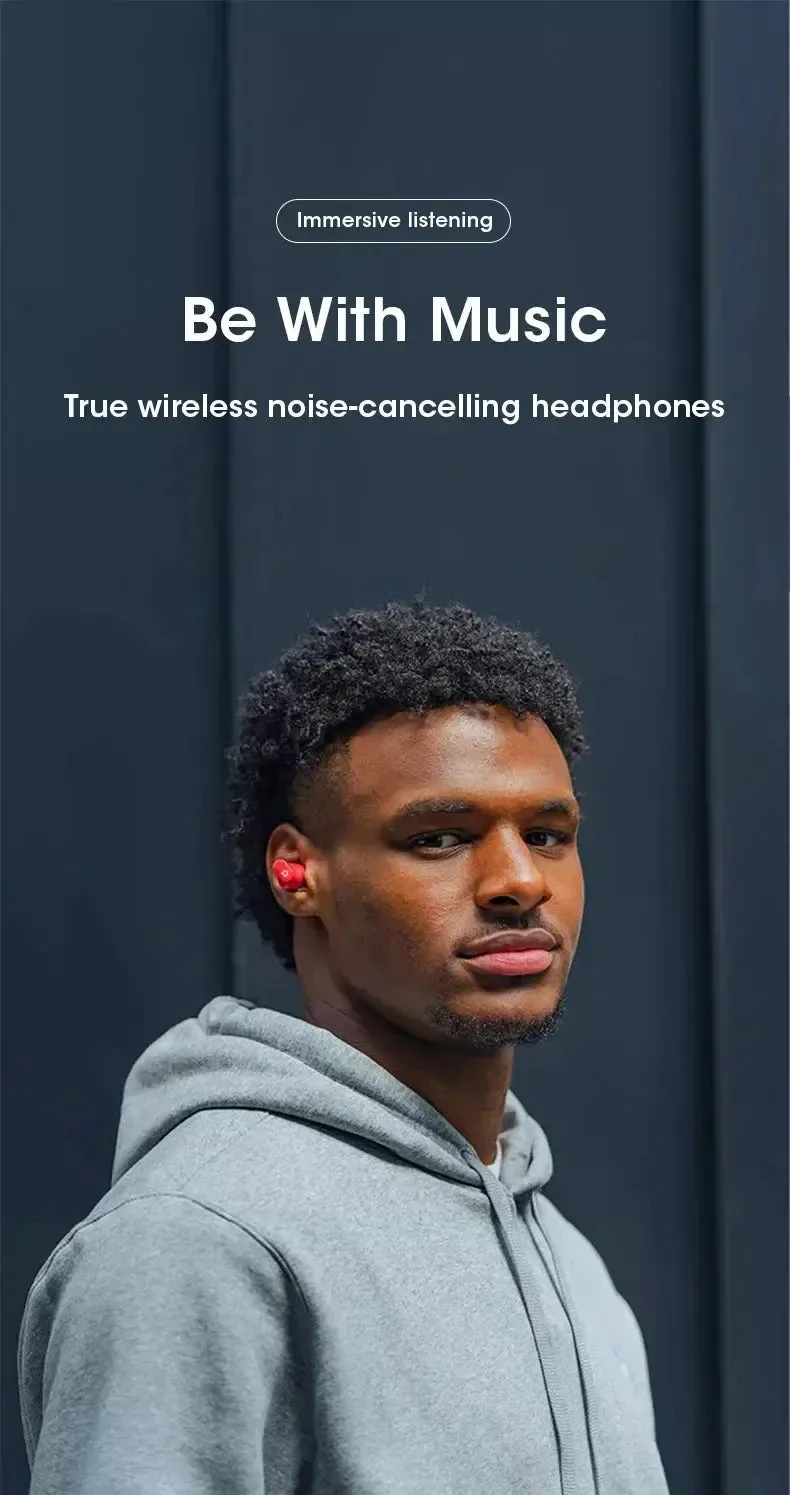 Xiaomi Bluetooth Earphones Wireless Earphones Studio Buds for IPhone Samsung TrueTWS Earbuds Sports Noise Canceling