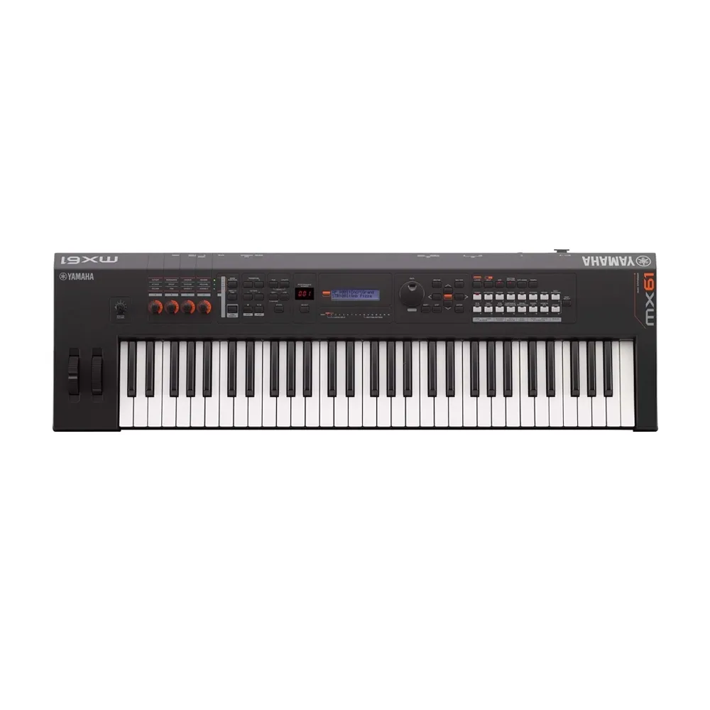 Yamaha MX61 61 Key Music Production Synthesizer - Black