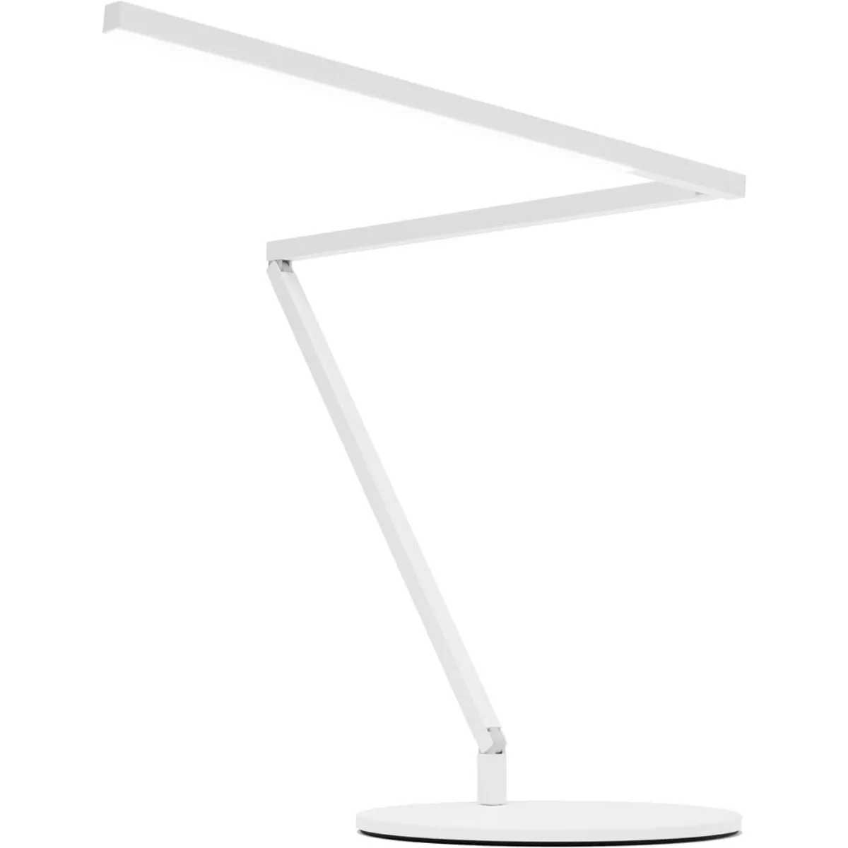 Z-Bar Gen 4 Matte White Modern Daylight LED Desk Lamp