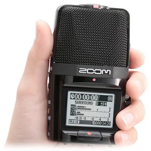 Zoom H2n Handy Recorder Portable Digital  Audio Recorder